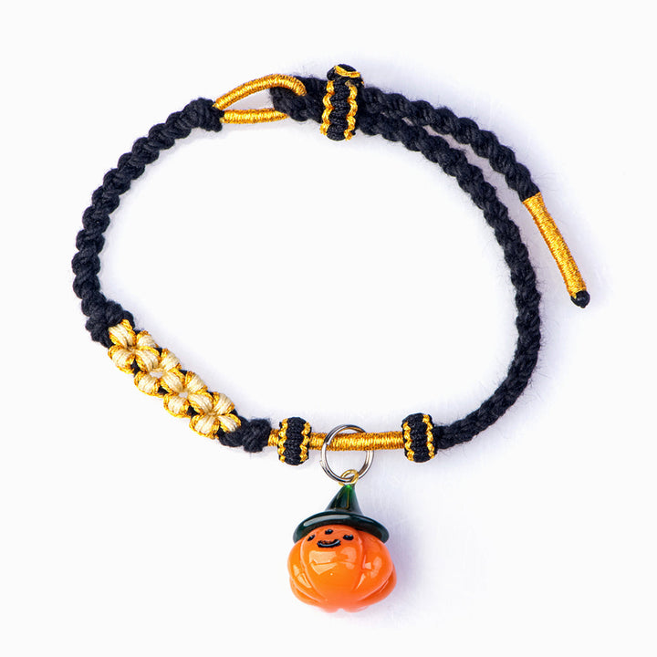 To My Granddaughter "Happy Halloween" Halloween Bracelet