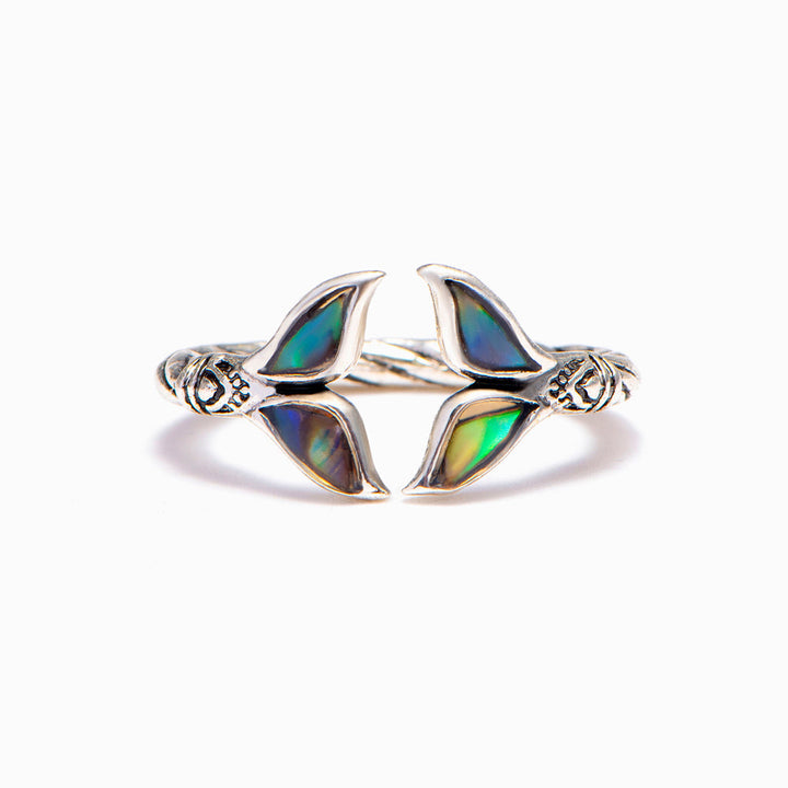 [Super Sale] To My Best Friend "Swimming against the current together" Fish Ring