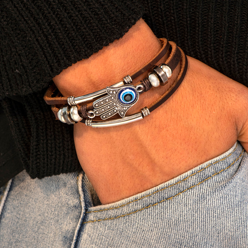 "PROTECTION" Evil Eye Bracelet