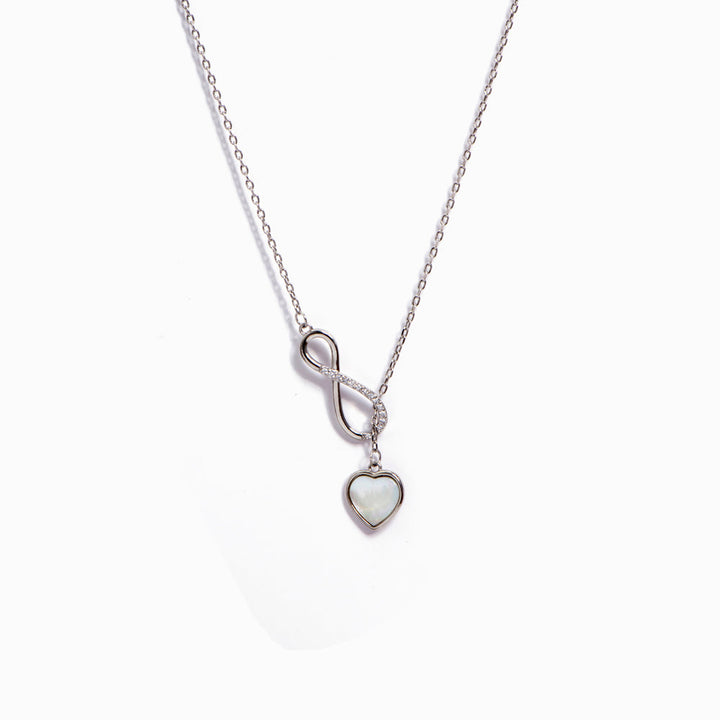 To My Granddaughter “You hold my heart forever.” Infinite Necklace