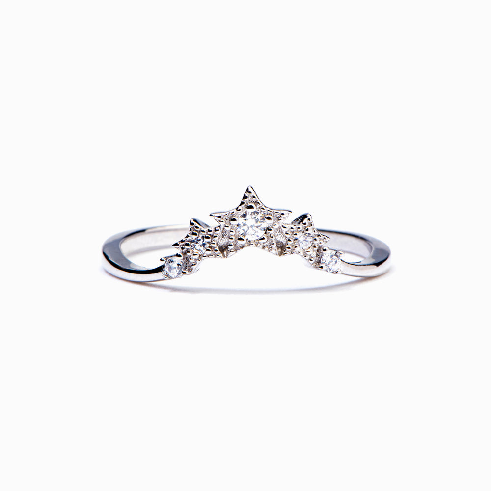 To My Mother "Forever my queen" Crown Ring