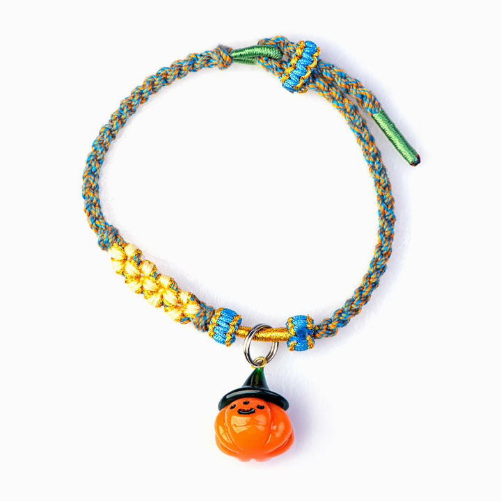 To My Granddaughter "Happy Halloween" Halloween Bracelet