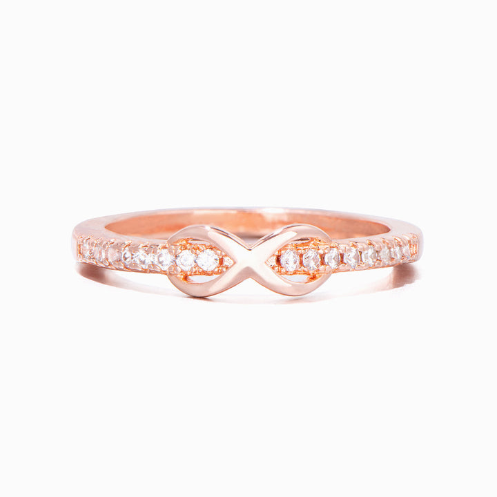 "Grandmother and Granddaughter Forever Linked Together" Infinite Love Ring