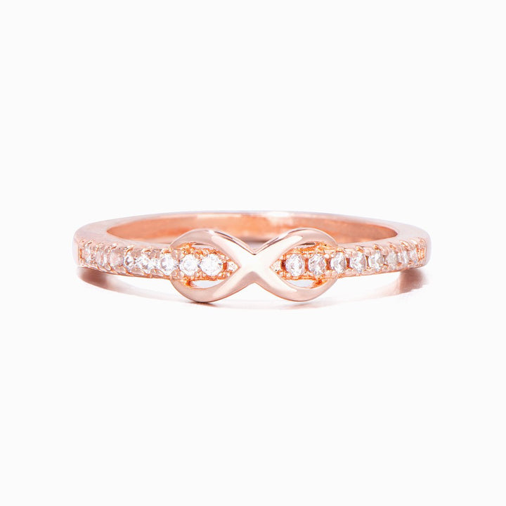 "For all the things my hands have held, the best by far is you my daughter, now and forever." Infinite Love Ring