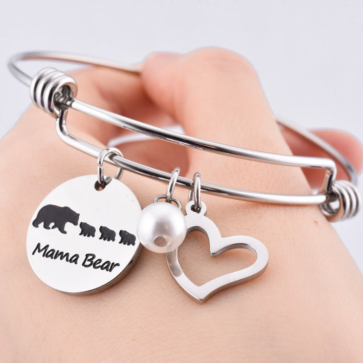 To My Daughter "Always support you." Bracelet