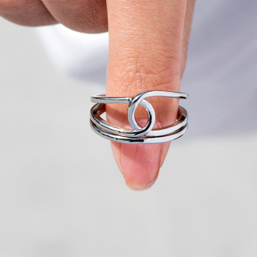 To My Daughter "A link that can never be undone" Knot Ring