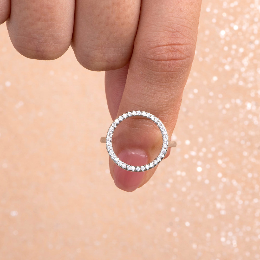 To My Daughter "Enjoy the simple things" Ferris Ring