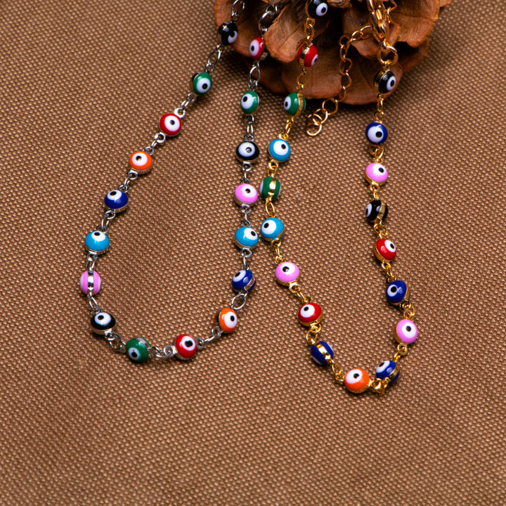 "Truly admire" Evil Eye Anklet