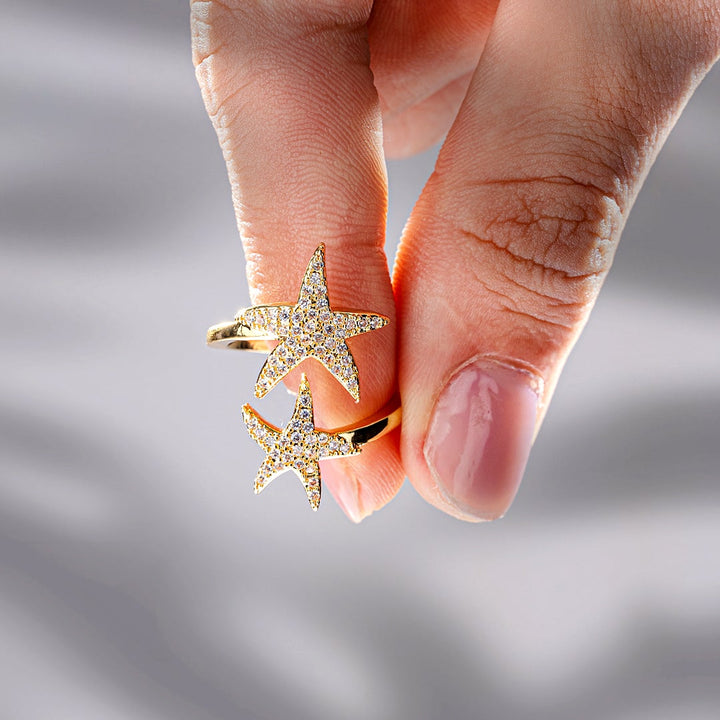 "The love between a Grandmother and Granddaughter is forever" Adjustable Ring