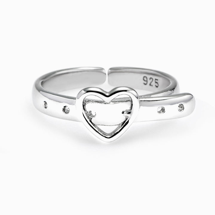 To My Daughter "Hold on to your dreams" Heart Ring