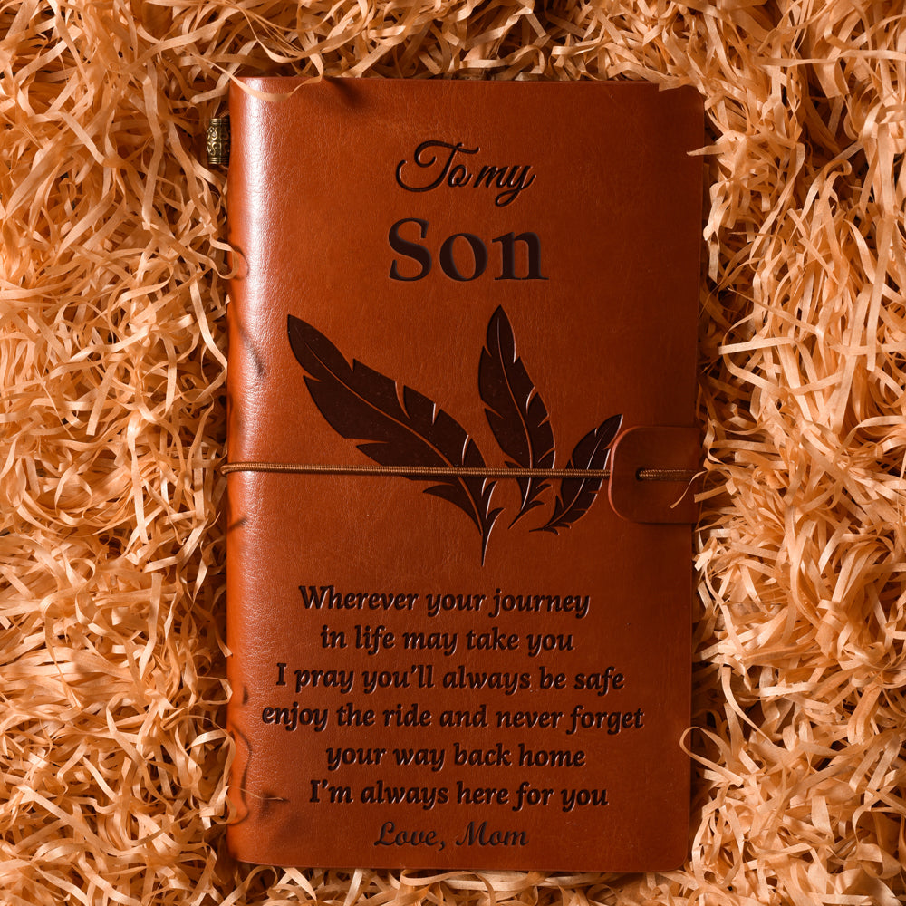 To My Son/Grandson "Alway with you" Love Notebook