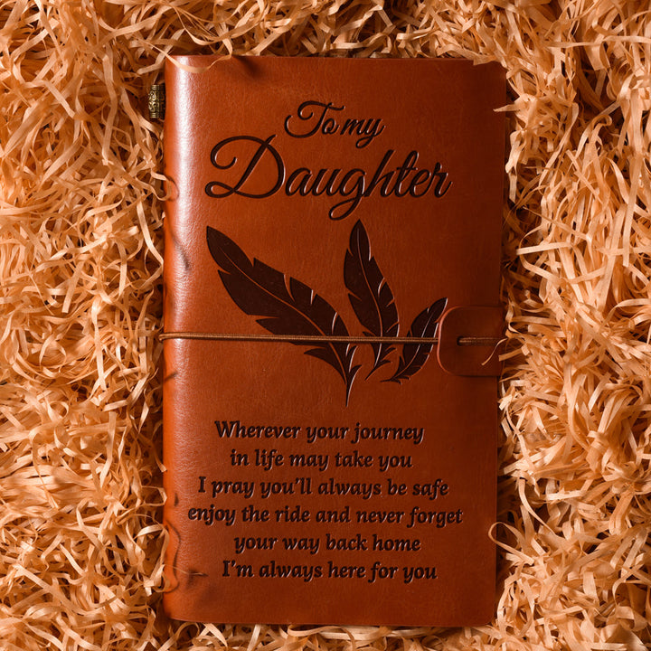 To My Daughter/Granddaughter "Alway with you" Love Notebook