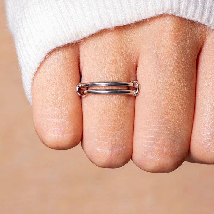 To My Daughter "A link that can never be undone" Ring