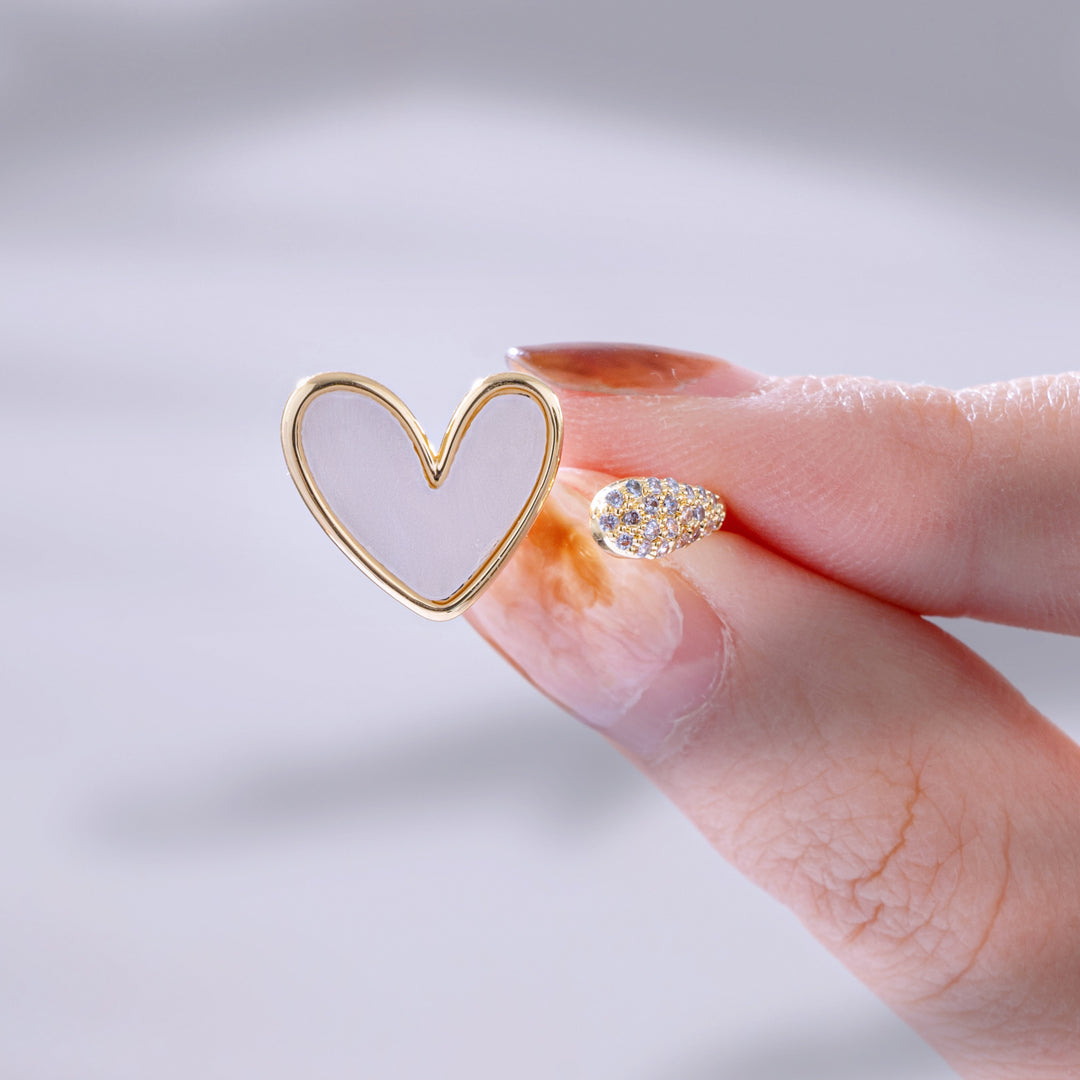 To My Granddaughter "Unconditional Love" Warm Heart Ring