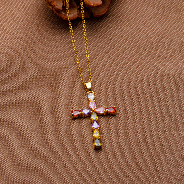 "Believe! Have faith" Cross Necklace