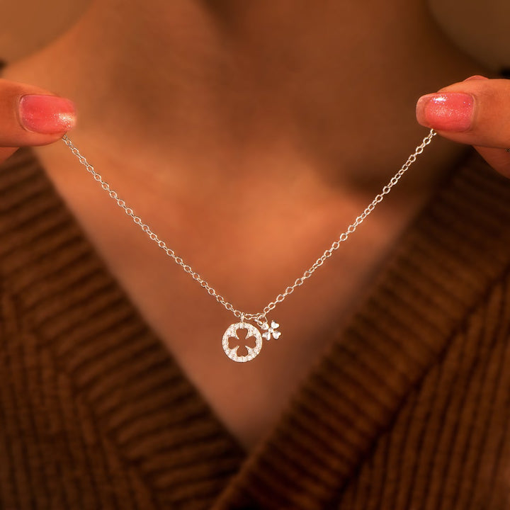 "Mother and daughter are forever linked together" Necklace