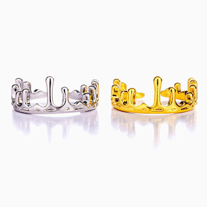 To My Daughter "You are a queen who paints smiles in every face" Adjustable Ring