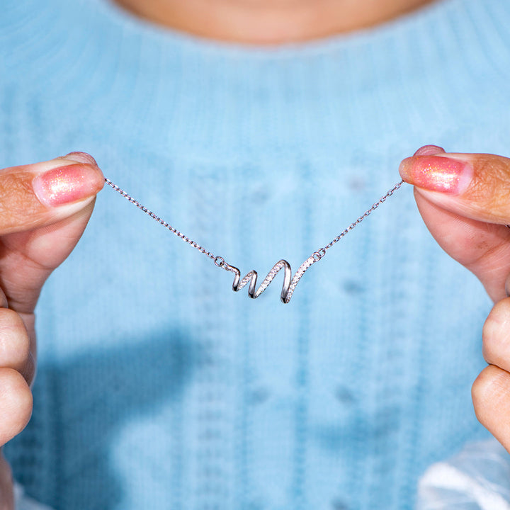 "I will be there for you through them all" Bounce Necklace