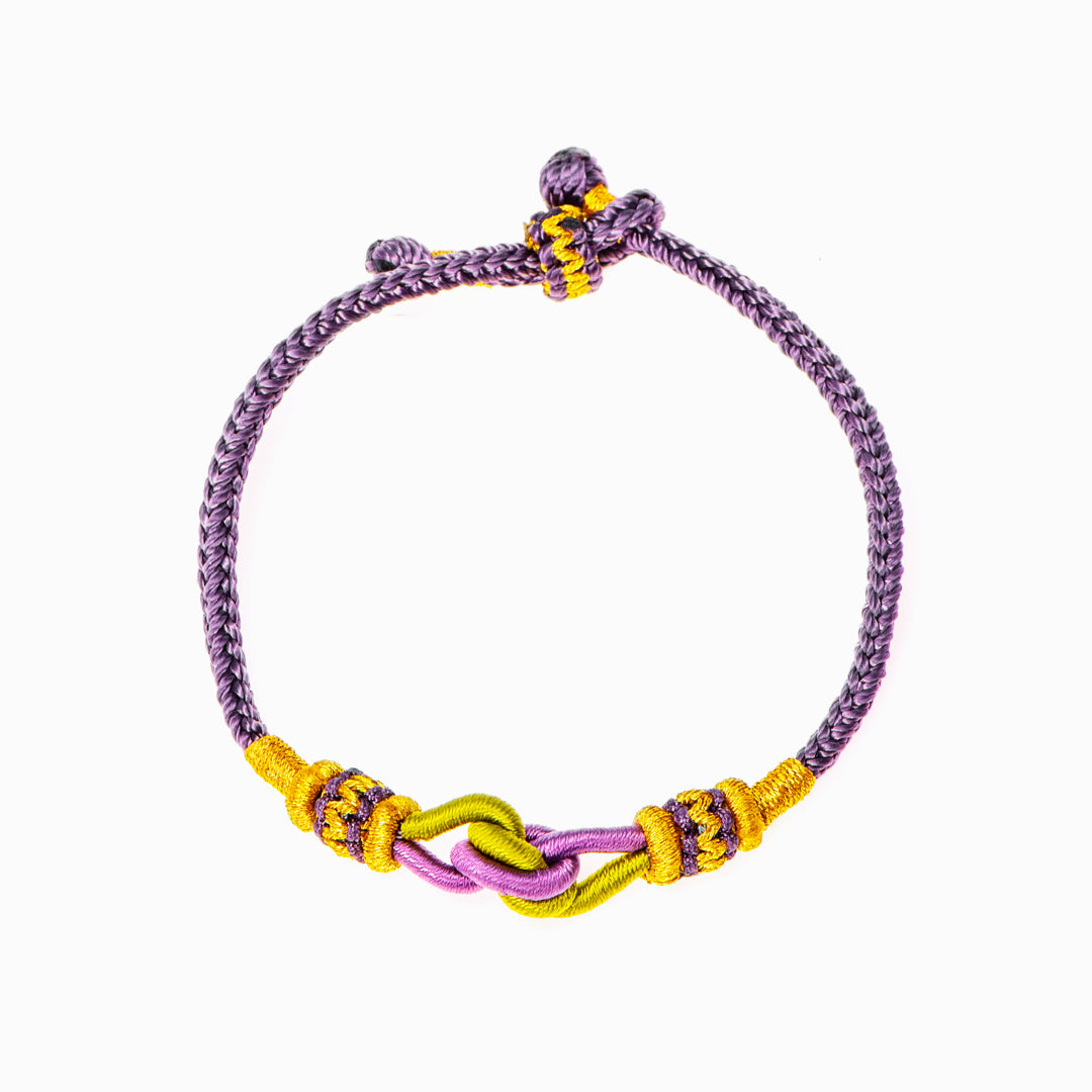 To My Daughter "A link that can never be undone" Braided Knot Bracelet