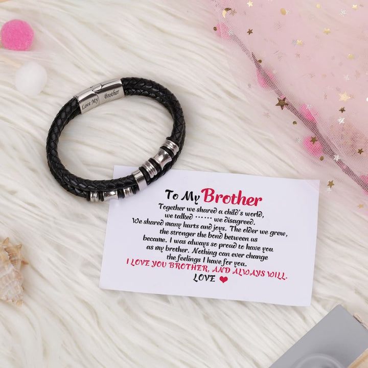 To My Brother "Love My Brother" Bracelet - SARAH'S WHISPER