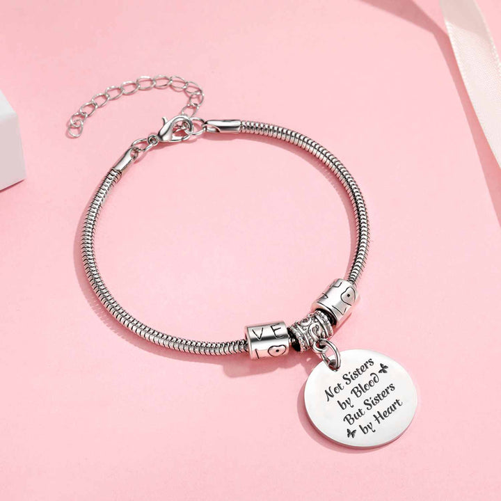 To My Best Friend "Not SISTERS BY BlOOD BUT SISTERS BY HEART" Bracelet - SARAH'S WHISPER