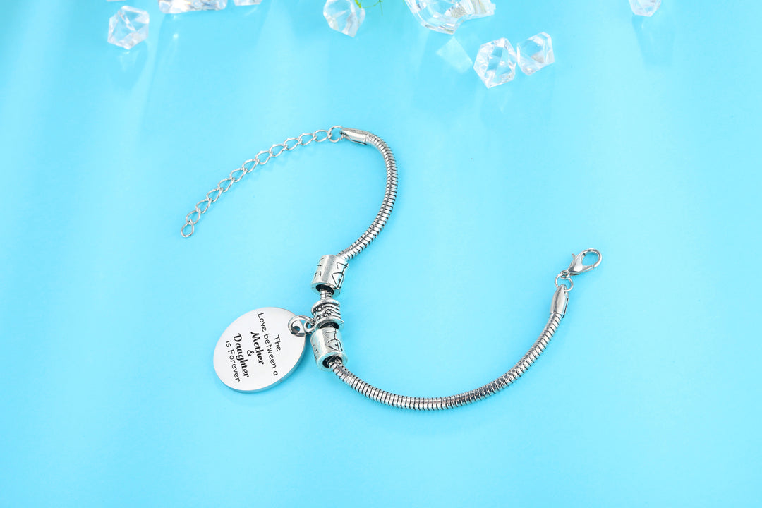 To My Daughter "The love between a mother and daughter is forever" Bracelet - SARAH'S WHISPER