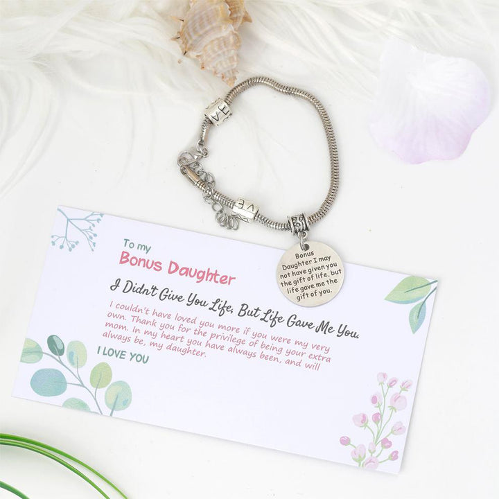 [Multiple Family Members] To Your Granddaughter/Bonus Daughter/Friend/Sister/Daughter/Aunt/Mom Bracelet - Full Of Love - SARAH'S WHISPER