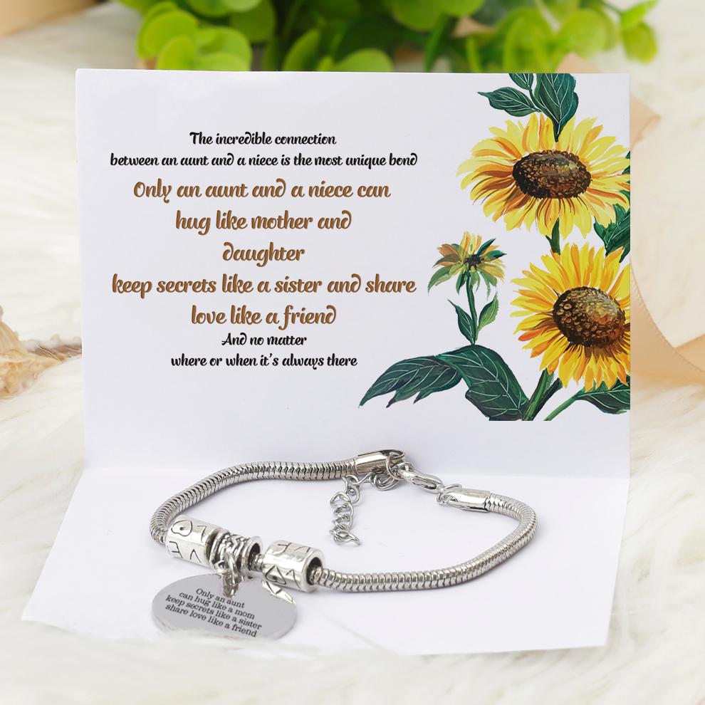 [Multiple Family Members] To Your Granddaughter/Bonus Daughter/Friend/Sister/Daughter/Aunt/Mom Bracelet And Men's Bracelet - Full Of Love - SARAH'S WHISPER