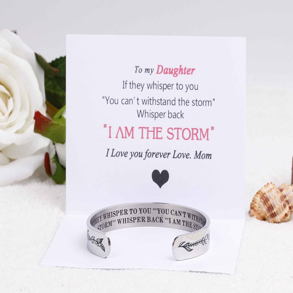 ‘I AM THE STORM’Bracelet - SARAH'S WHISPER