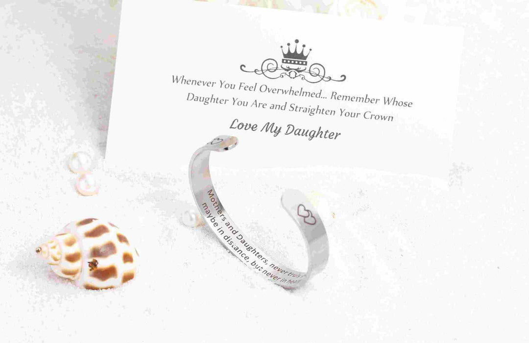 To My Mother or Daughter Bangle - SARAH'S WHISPER