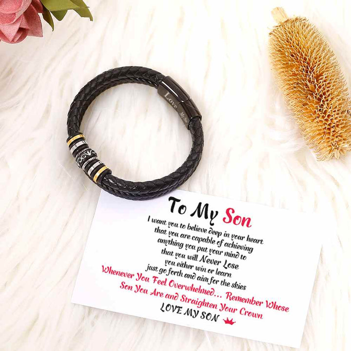 To My Son "Love My Son" Bracelet - SARAH'S WHISPER