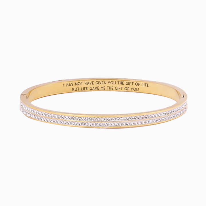 To My Daughter "I Love You, Believe In Yourself As Much As I Believe In You" Bracelet