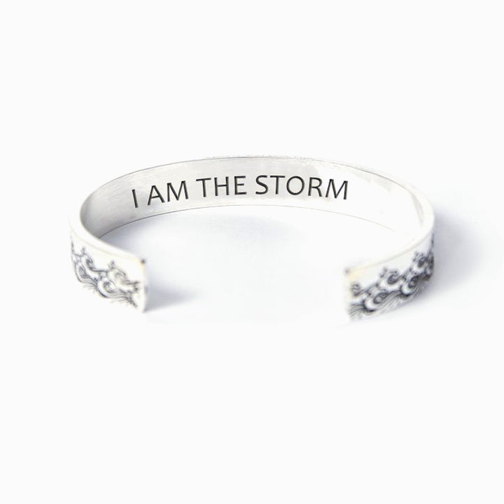 To My Daughter "I AM THE STORM" Bracelet