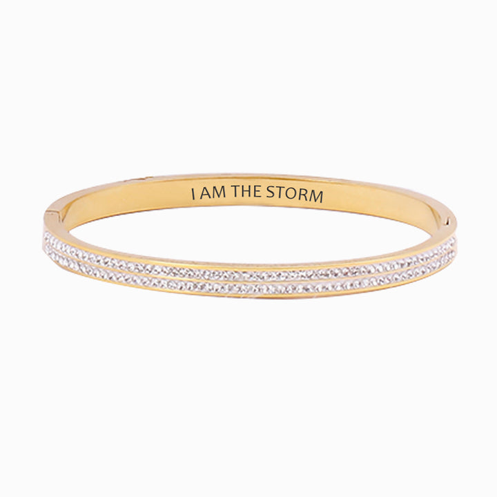 TO MY DAUGHTER "I AM THE STORM" Bracelet