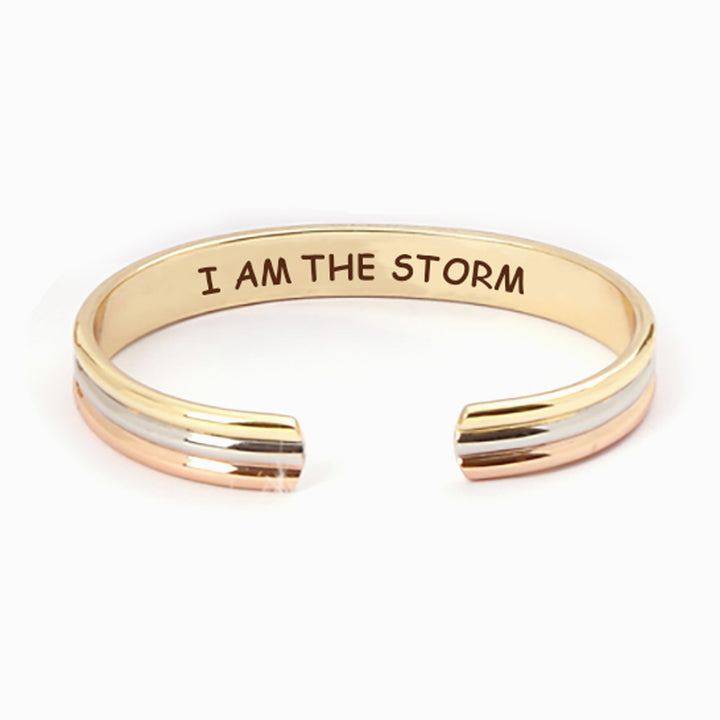 To my Daughter "I AM THE STORM" Bracelet