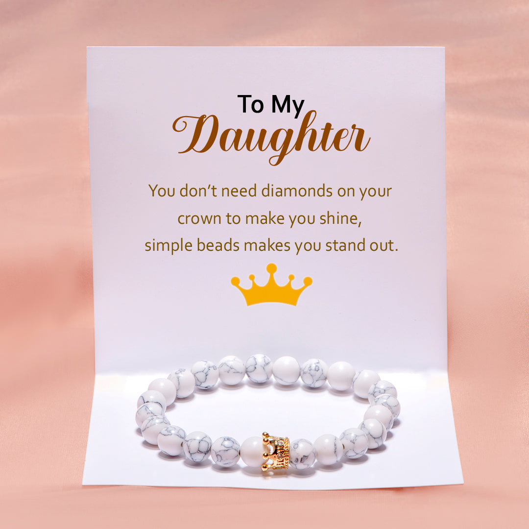 "Simple beads makes you stand out" Crown Bracelet