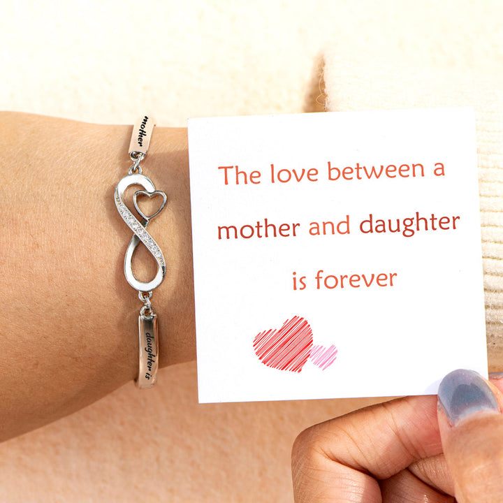 To My Daughter "Forever Love" Infinite Love Bracelet