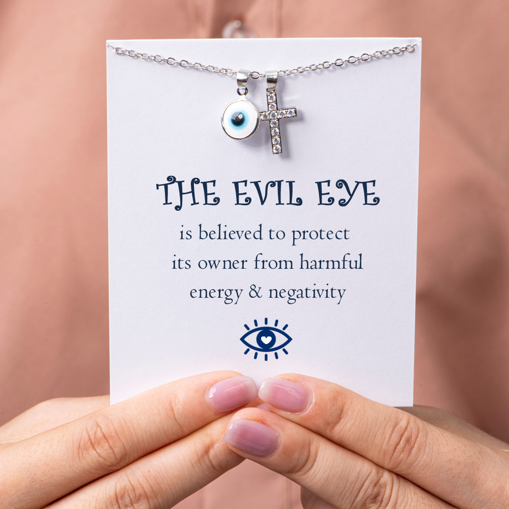 "Protect You" Evil Eye Necklace