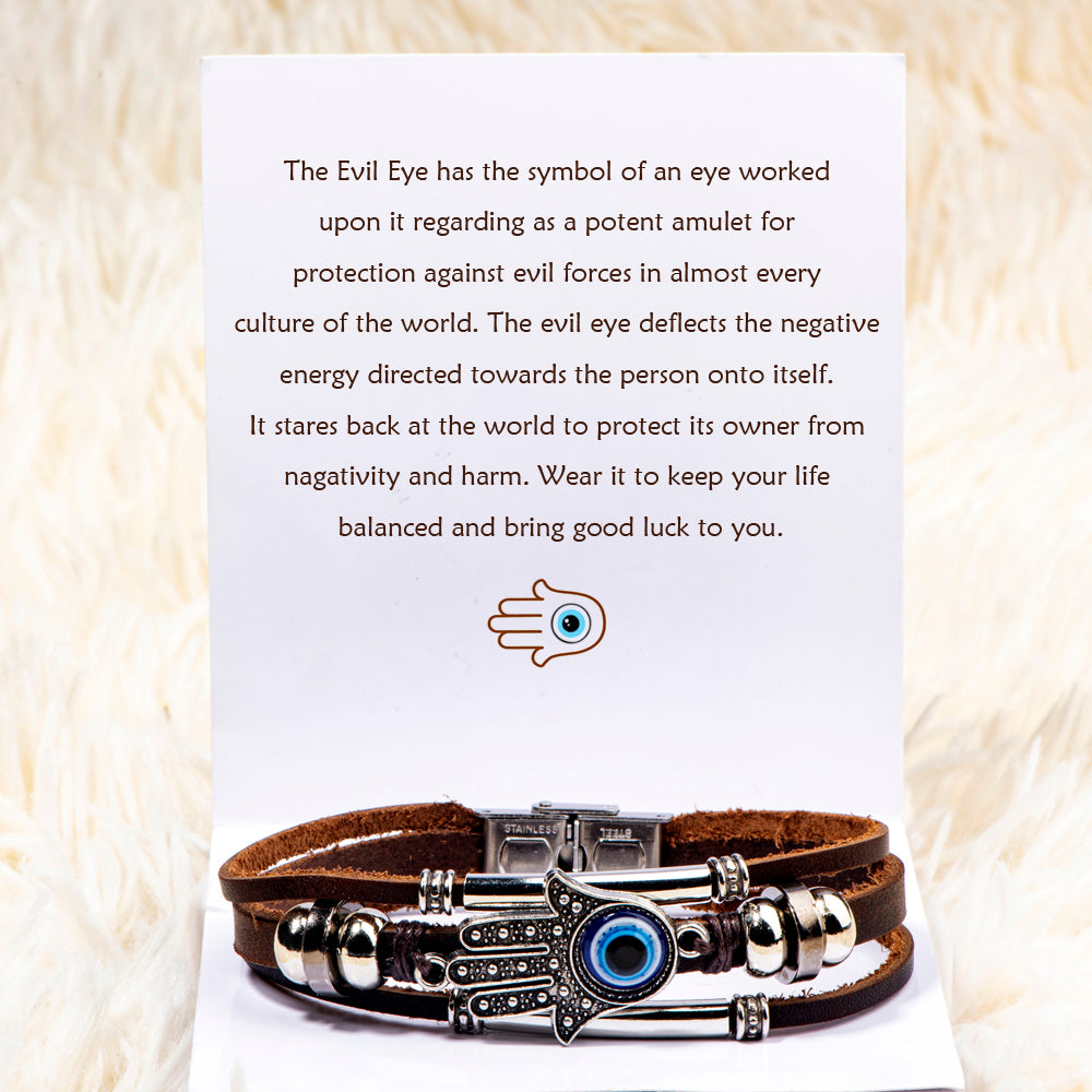 "Protection & Good Luck" Evil Eye Bracelet