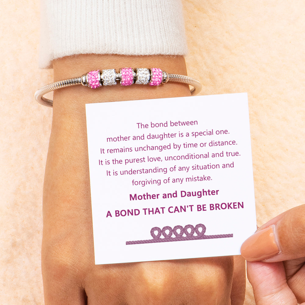 To My Daughter "A bond can never be broken" Bond Bracelet