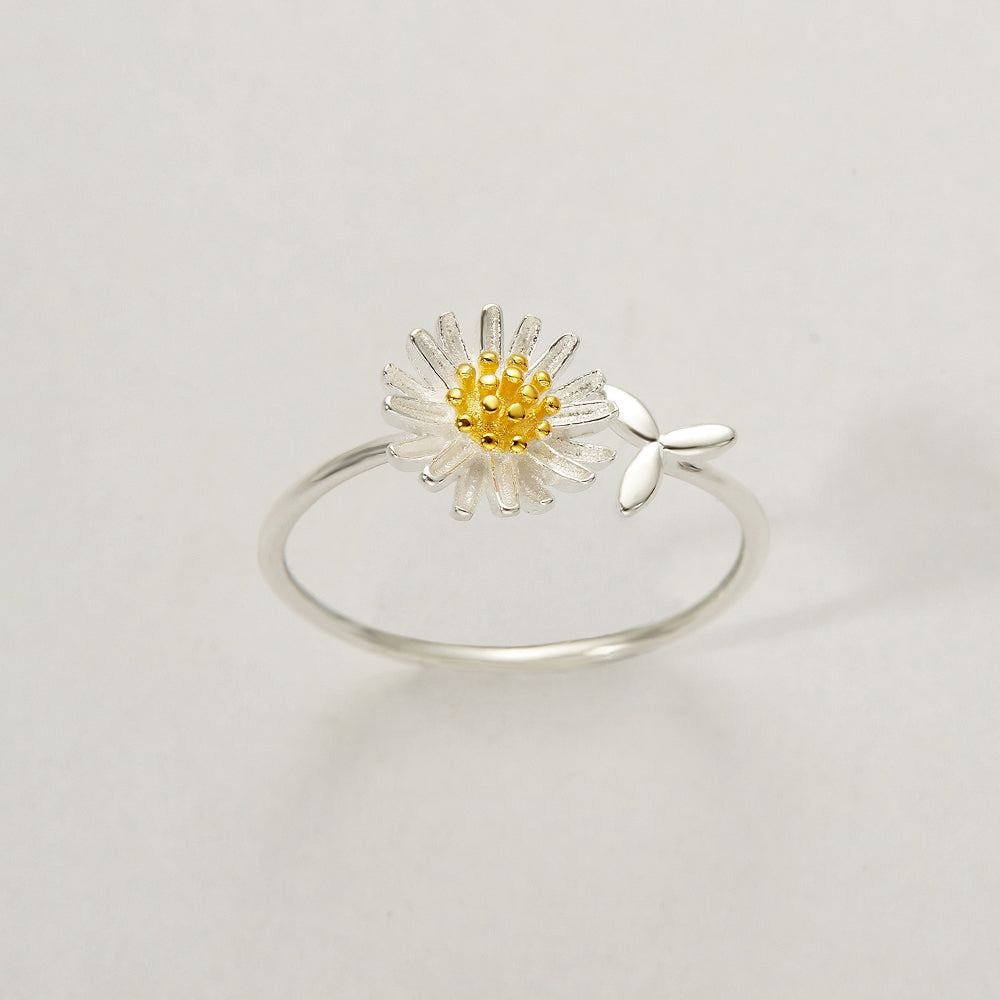 TO MY MOM "Today ̶i̶s̶ your daisy" Daisy Ring [💞 RING +💌 GIFT CARD + 🎁 GIFT BAG + 💐 GIFT BOUQUET] - SARAH'S WHISPER