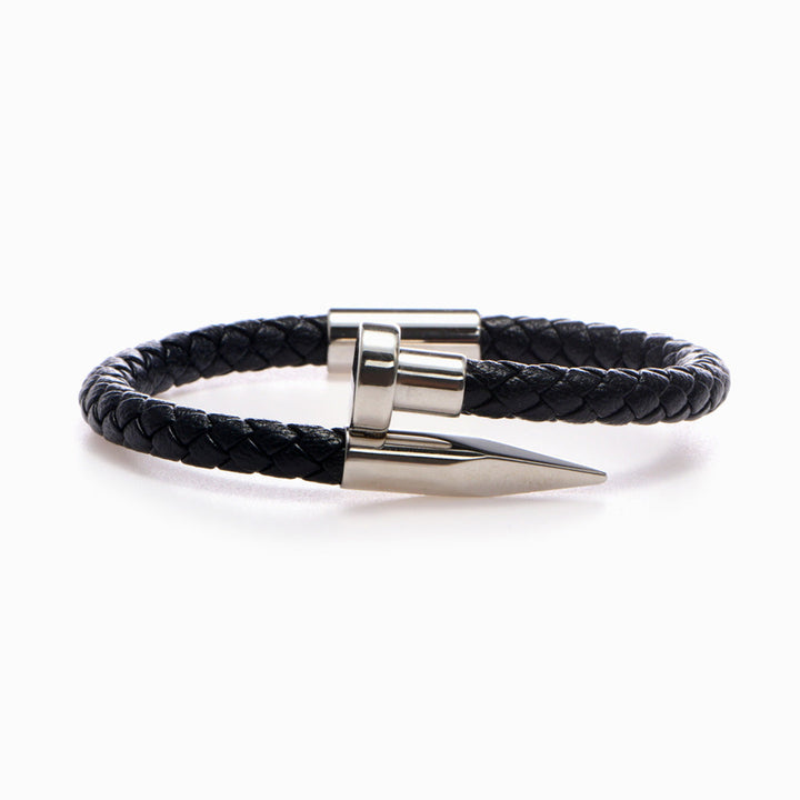 "Stay sharp and seek for balance." Pointed Bracelet