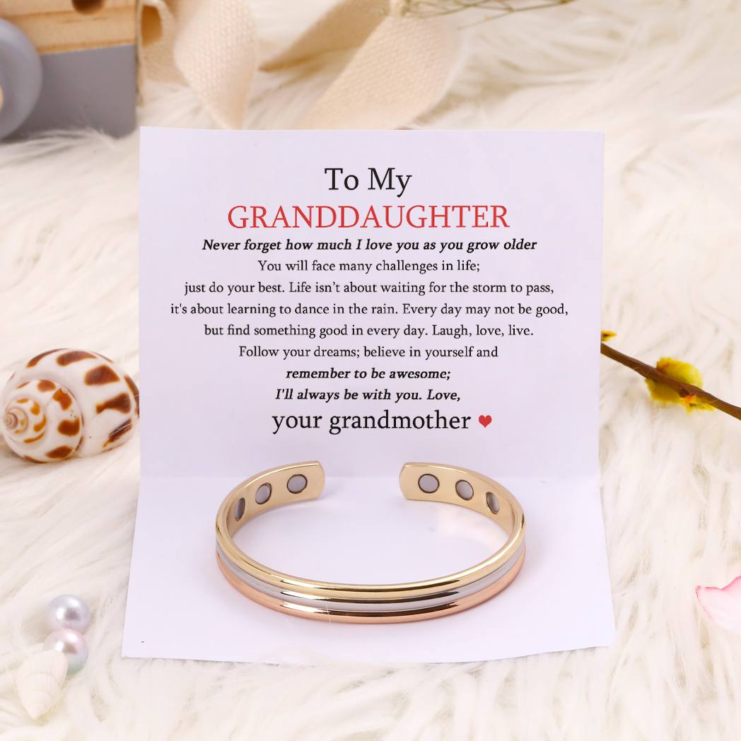 To My GRANDDAUGHTER "the love between a Grandmother and Granddaughter is forever" Bracelet - SARAH'S WHISPER