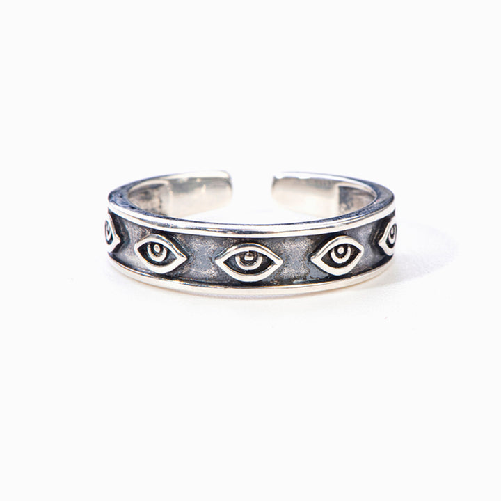 To My Daughter "Love & Protect" Evil Eye Ring