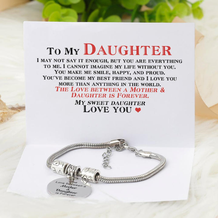 [Multiple Family Members] To Your Granddaughter/Bonus Daughter/Friend/Sister/Daughter/Aunt/Mom Bracelet And Men's Bracelet - Full Of Love - SARAH'S WHISPER