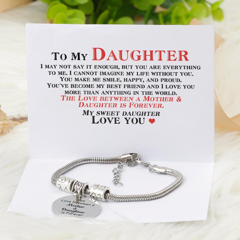 [Multiple Family Members] To Your Granddaughter/Bonus Daughter/Friend/Sister/Daughter/Aunt/Mom Bracelet - Full Of Love - SARAH'S WHISPER
