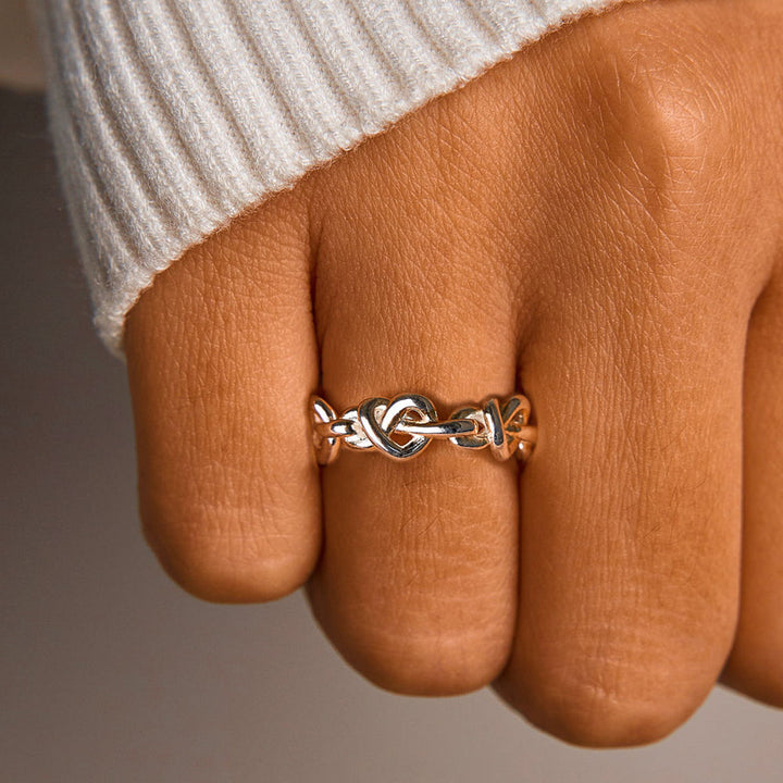 To My Granddaughter "The bond between a grandmother and granddaughter" Infinite Love Ring